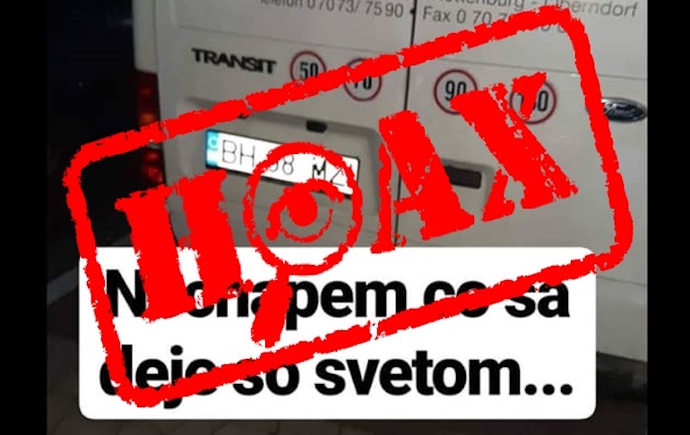 Polícia vyvracia hoax: Na Horehroní neunáša ľudí žiadna dodávka